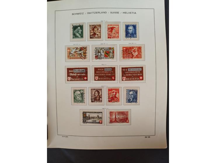 1854/1990, &nbsp;meist gestempelter Bestand in 4 Alben