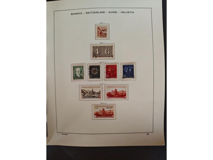 1854/1990, &nbsp;meist gestempelter Bestand in 4 Alben