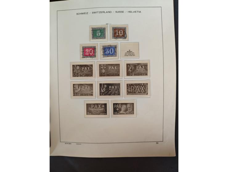 1854/1990, &nbsp;meist gestempelter Bestand in 4 Alben