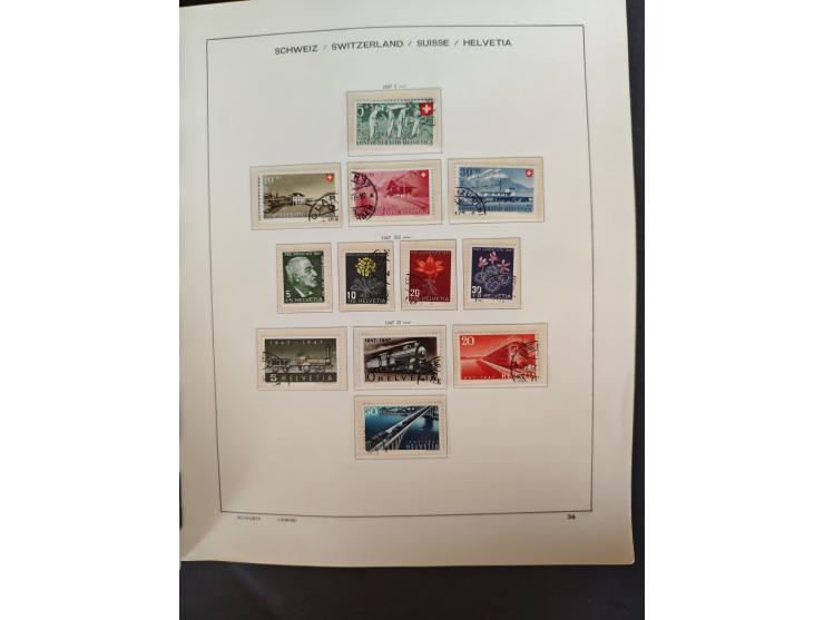 1854/1990, &nbsp;meist gestempelter Bestand in 4 Alben