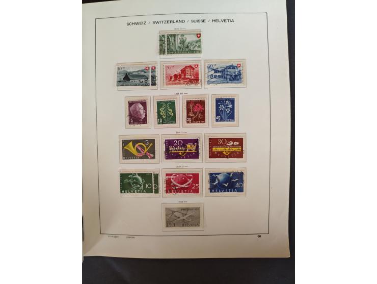 1854/1990, &nbsp;meist gestempelter Bestand in 4 Alben