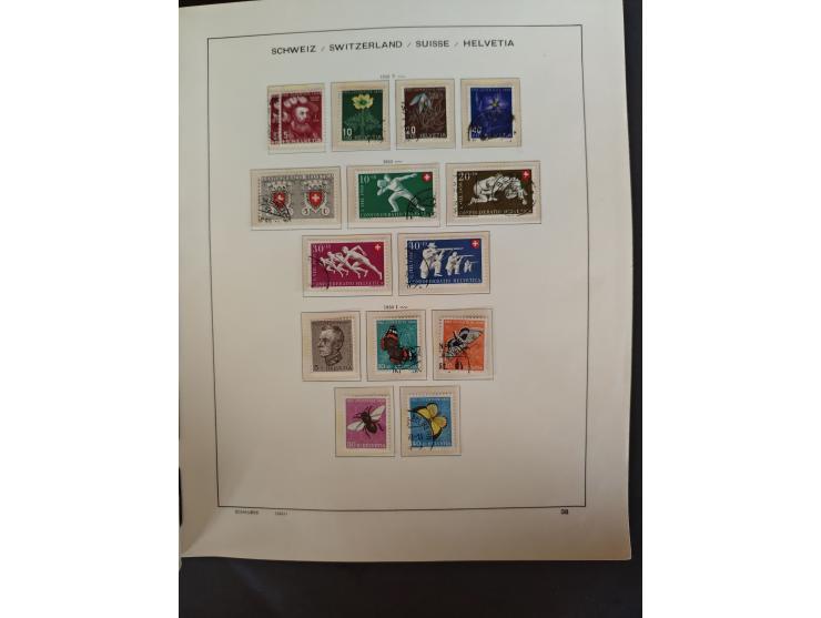 1854/1990, &nbsp;meist gestempelter Bestand in 4 Alben