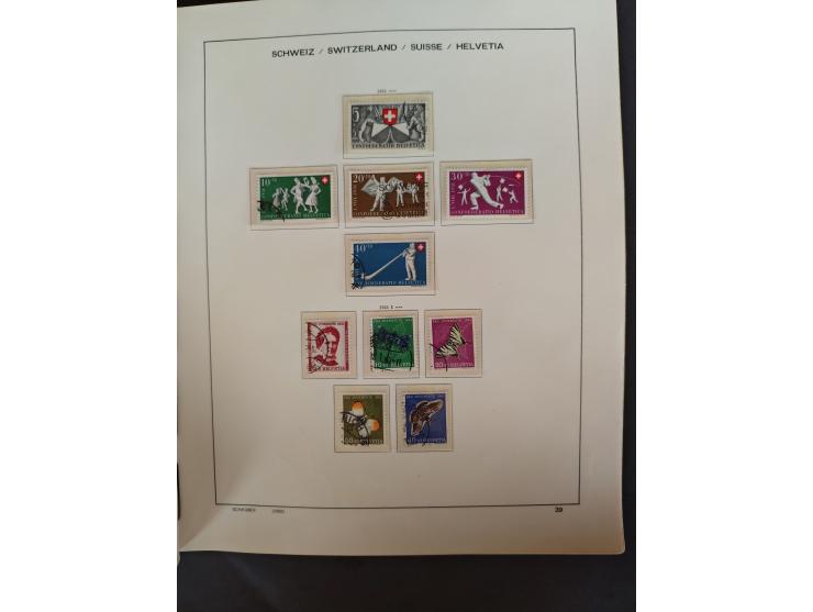 1854/1990, &nbsp;meist gestempelter Bestand in 4 Alben