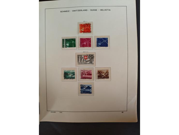 1854/1990, &nbsp;meist gestempelter Bestand in 4 Alben