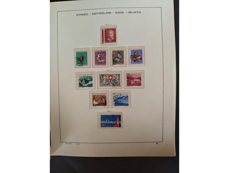 1854/1990, &nbsp;meist gestempelter Bestand in 4 Alben