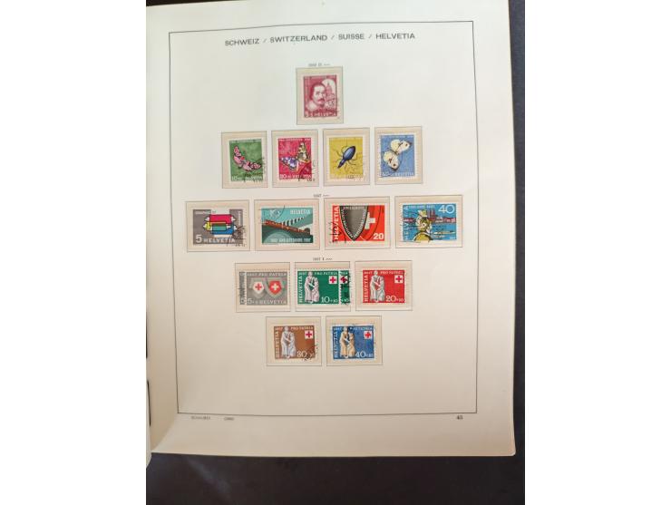 1854/1990, &nbsp;meist gestempelter Bestand in 4 Alben