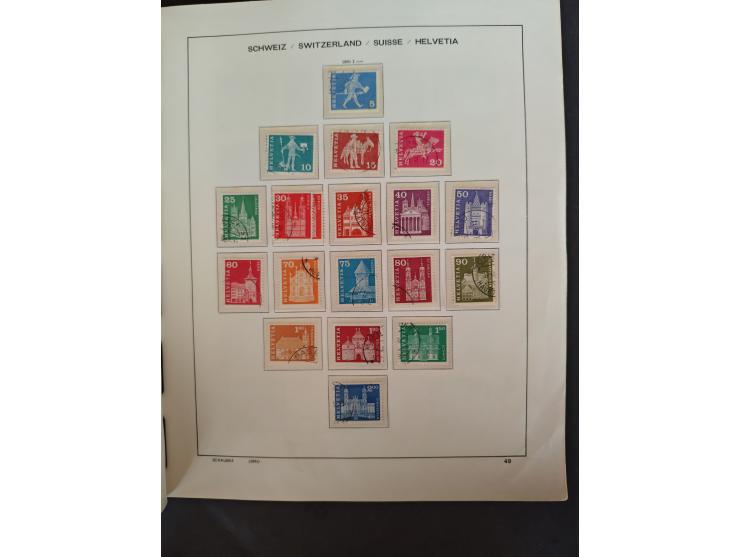 1854/1990, &nbsp;meist gestempelter Bestand in 4 Alben