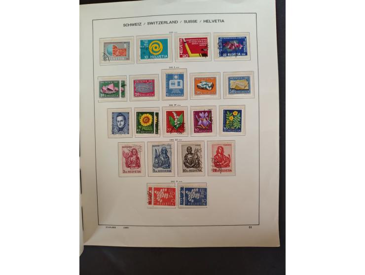 1854/1990, &nbsp;meist gestempelter Bestand in 4 Alben