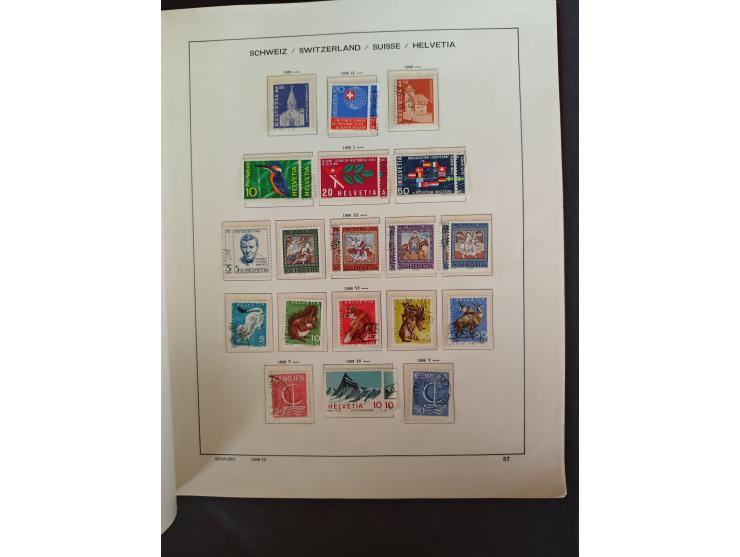 1854/1990, &nbsp;meist gestempelter Bestand in 4 Alben