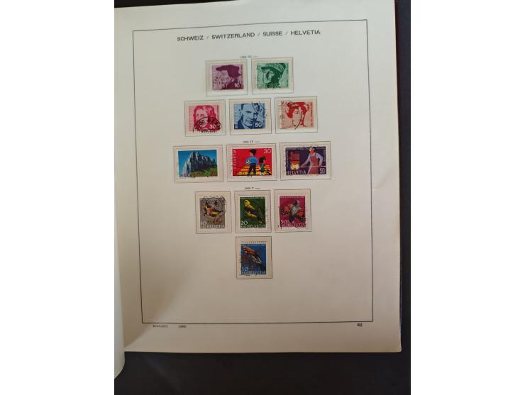 1854/1990, &nbsp;meist gestempelter Bestand in 4 Alben