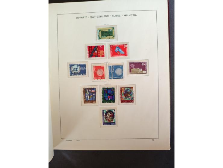 1854/1990, &nbsp;meist gestempelter Bestand in 4 Alben