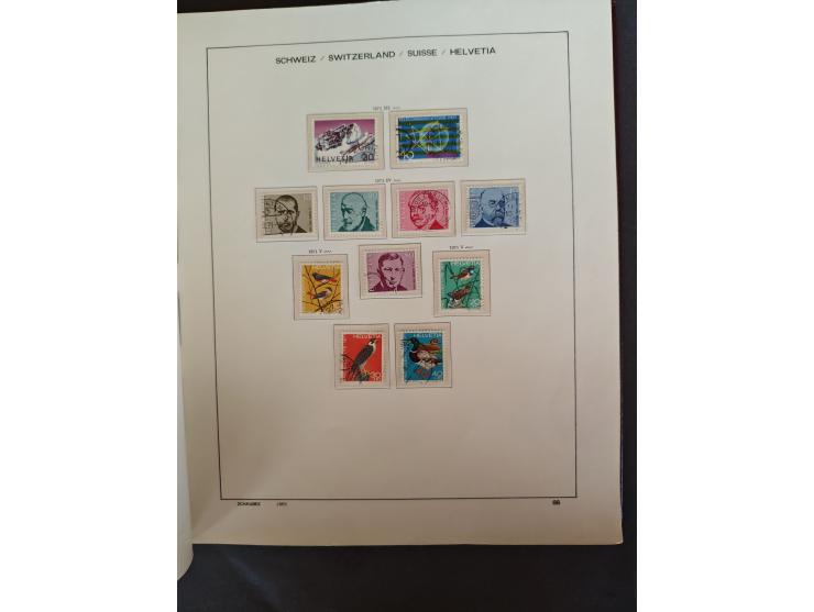 1854/1990, &nbsp;meist gestempelter Bestand in 4 Alben