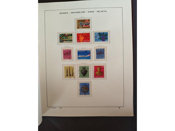 1854/1990, &nbsp;meist gestempelter Bestand in 4 Alben