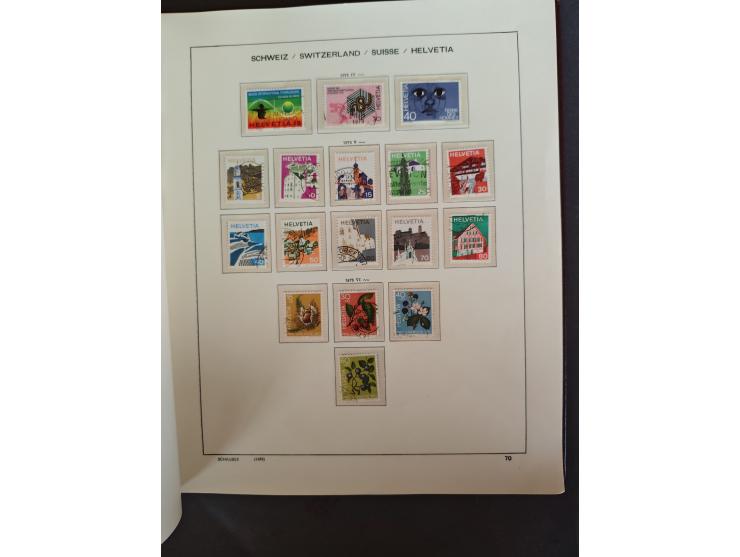 1854/1990, &nbsp;meist gestempelter Bestand in 4 Alben