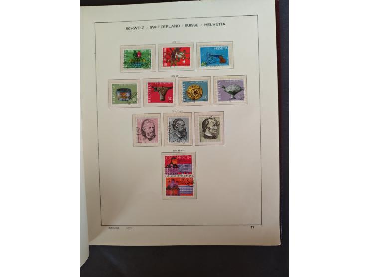 1854/1990, &nbsp;meist gestempelter Bestand in 4 Alben