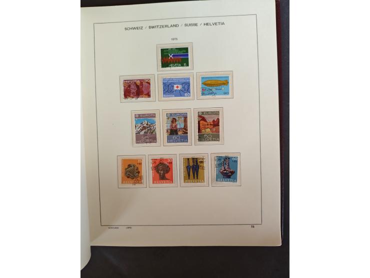 1854/1990, &nbsp;meist gestempelter Bestand in 4 Alben