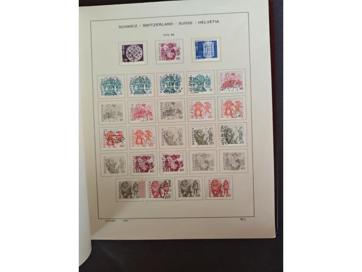 1854/1990, &nbsp;meist gestempelter Bestand in 4 Alben