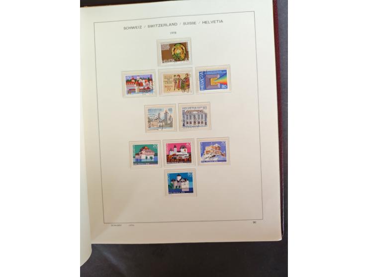 1854/1990, &nbsp;meist gestempelter Bestand in 4 Alben