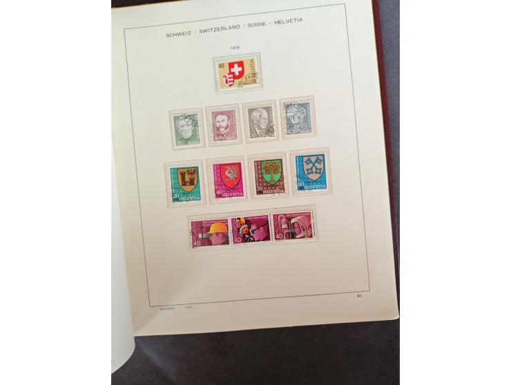 1854/1990, &nbsp;meist gestempelter Bestand in 4 Alben