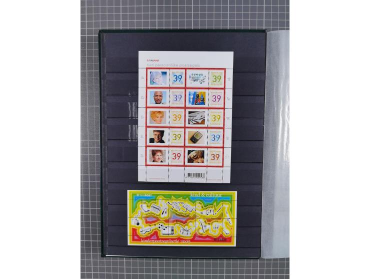1960/2009, several collections including valid postage with face value ca. € 280, NL1 (ca. 885x), International (ca. 95), Chr