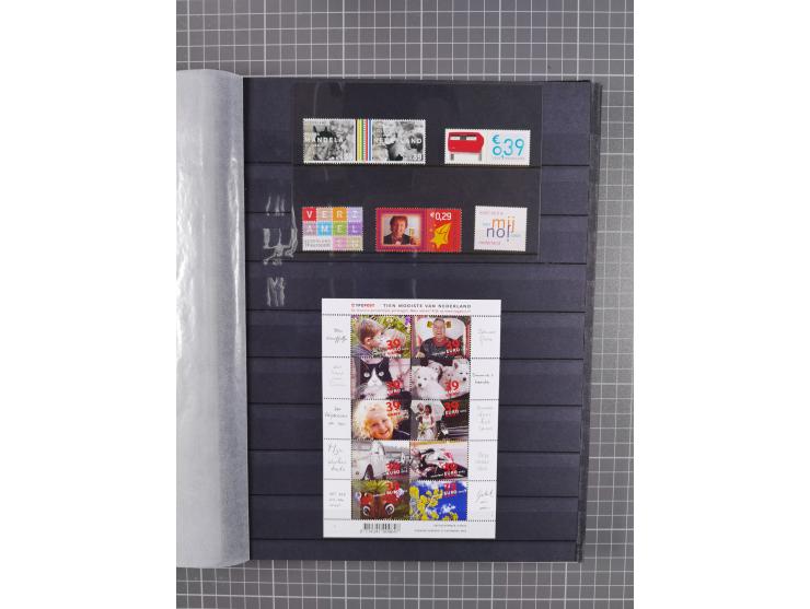 1960/2009, several collections including valid postage with face value ca. € 280, NL1 (ca. 885x), International (ca. 95), Chr