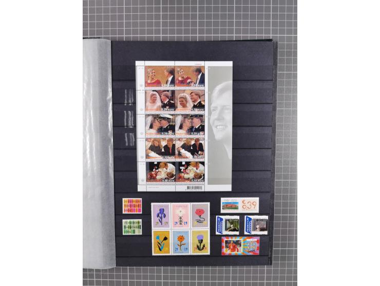 1960/2009, several collections including valid postage with face value ca. € 280, NL1 (ca. 885x), International (ca. 95), Chr