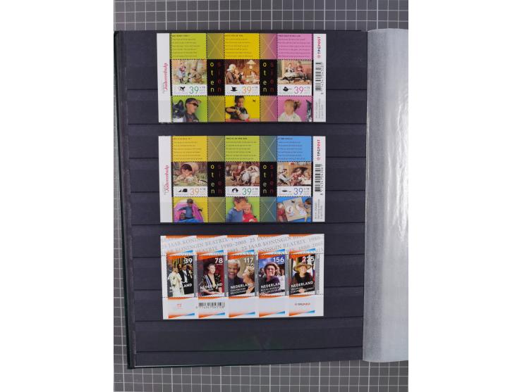 1960/2009, several collections including valid postage with face value ca. € 280, NL1 (ca. 885x), International (ca. 95), Chr