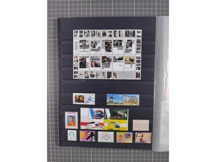 1960/2009, several collections including valid postage with face value ca. € 280, NL1 (ca. 885x), International (ca. 95), Chr