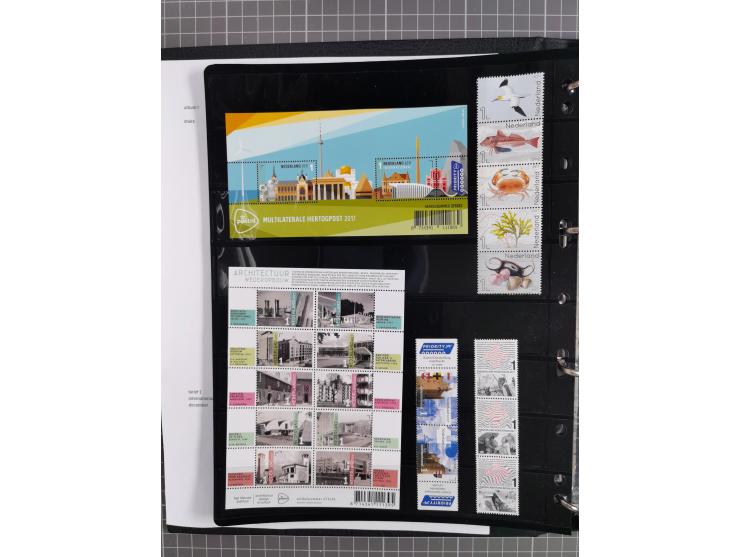 1960/2009, several collections including valid postage with face value ca. € 280, NL1 (ca. 885x), International (ca. 95), Chr