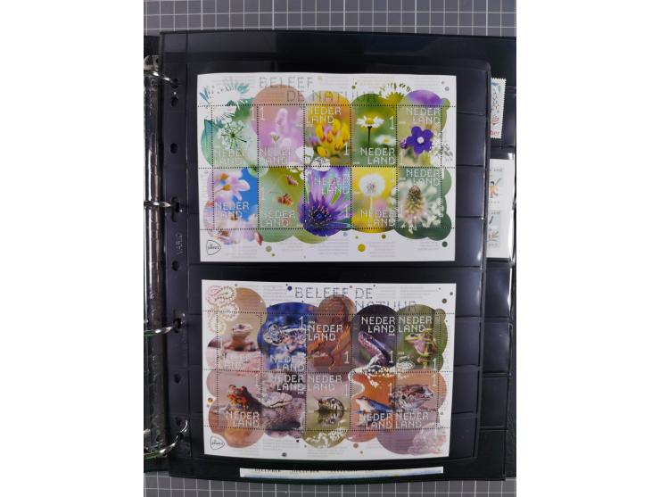 1960/2009, several collections including valid postage with face value ca. € 280, NL1 (ca. 885x), International (ca. 95), Chr
