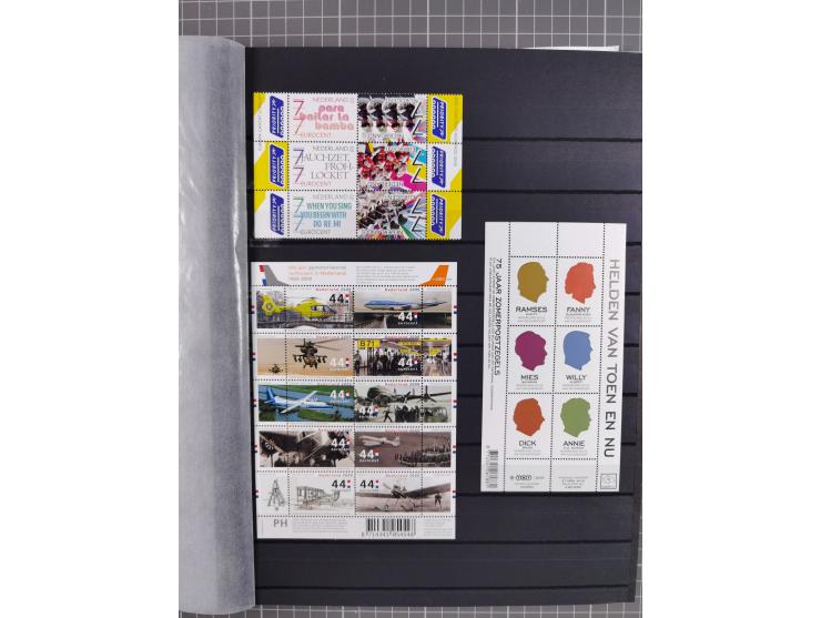 1960/2009, several collections including valid postage with face value ca. € 280, NL1 (ca. 885x), International (ca. 95), Chr