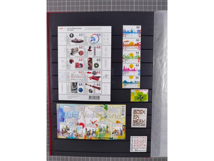 1960/2009, several collections including valid postage with face value ca. € 280, NL1 (ca. 885x), International (ca. 95), Chr