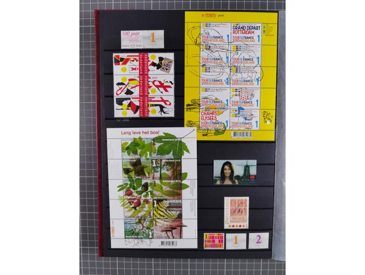 1960/2009, several collections including valid postage with face value ca. € 280, NL1 (ca. 885x), International (ca. 95), Chr