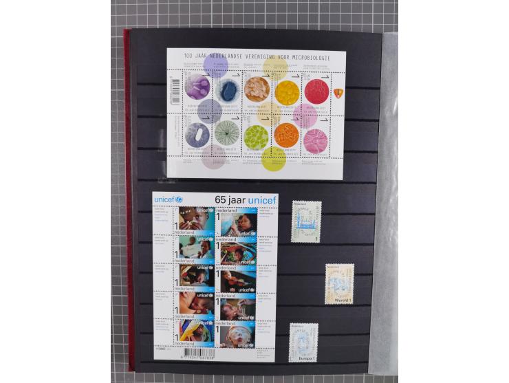 1960/2009, several collections including valid postage with face value ca. € 280, NL1 (ca. 885x), International (ca. 95), Chr