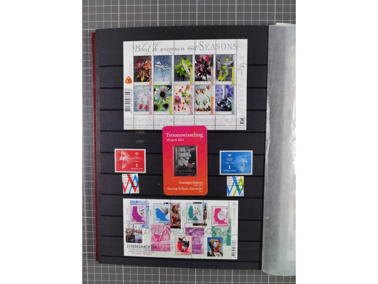 1960/2009, several collections including valid postage with face value ca. € 280, NL1 (ca. 885x), International (ca. 95), Chr