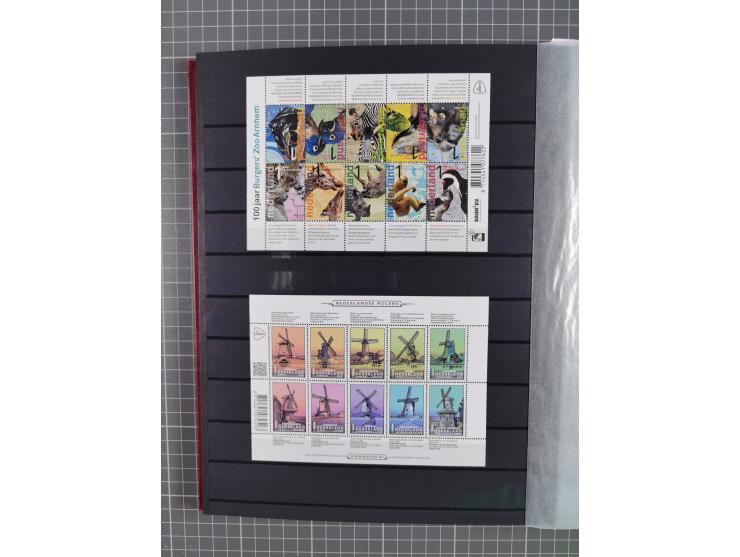 1960/2009, several collections including valid postage with face value ca. € 280, NL1 (ca. 885x), International (ca. 95), Chr