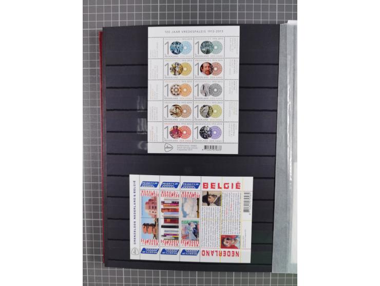 1960/2009, several collections including valid postage with face value ca. € 280, NL1 (ca. 885x), International (ca. 95), Chr