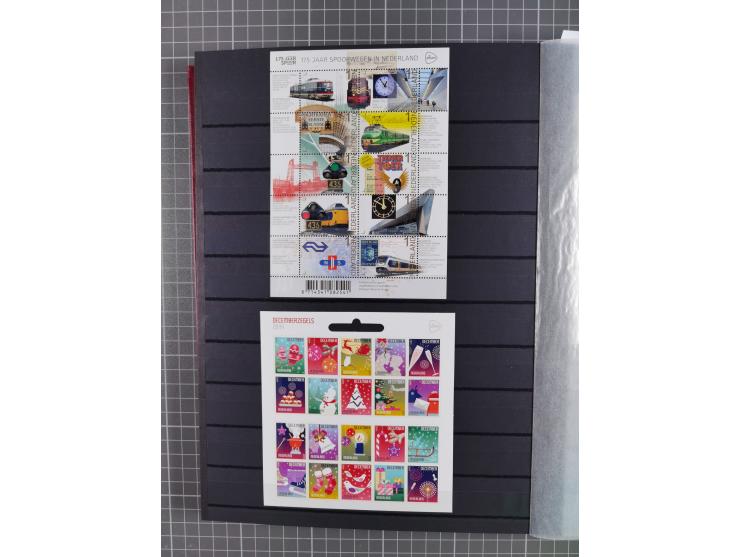 1960/2009, several collections including valid postage with face value ca. € 280, NL1 (ca. 885x), International (ca. 95), Chr