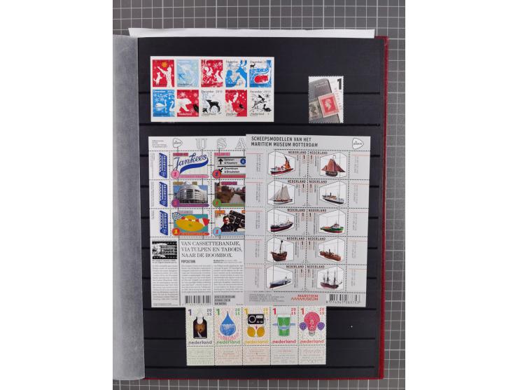 1960/2009, several collections including valid postage with face value ca. € 280, NL1 (ca. 885x), International (ca. 95), Chr