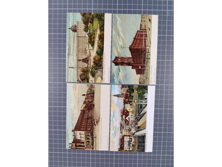 BERLIN, 40 ungebrauchte, taufrische Karten, fast ausnahmslos farbige Lithos um 1900, in dieser Erhaltung selten angeboten