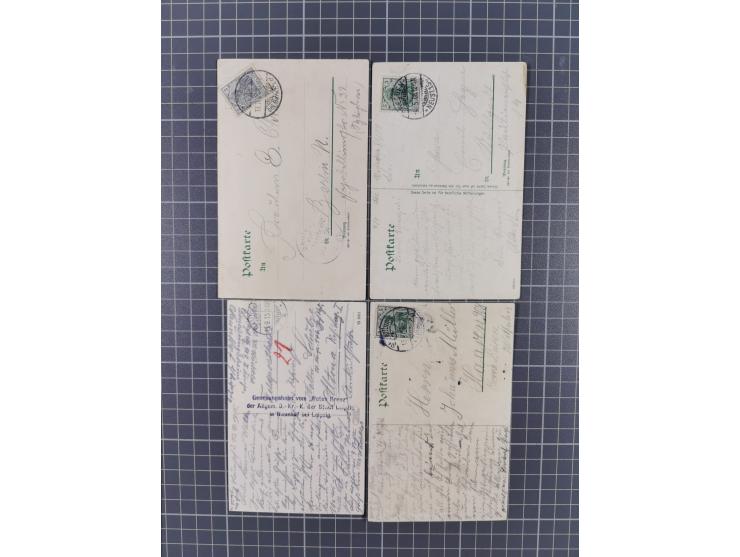 1900/20, 30 Ansichtskarten mit vielen Litho- und Gruss aus.. Karten, dabei Musterung, Garnison und Humor, Bayern, Pleissenbur