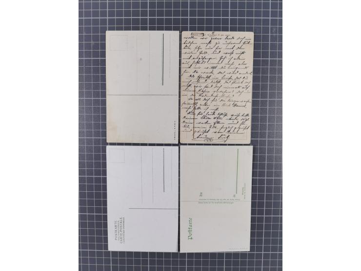 1900/20, 30 Ansichtskarten mit vielen Litho- und Gruss aus.. Karten, dabei Musterung, Garnison und Humor, Bayern, Pleissenbur