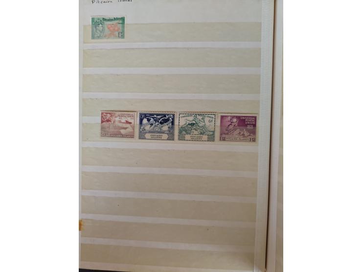 1860/1970, used and unused lot of mostly older material in 6 stockbooks