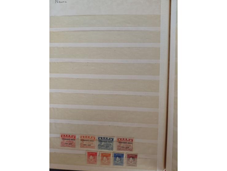 1860/1970, used and unused lot of mostly older material in 6 stockbooks