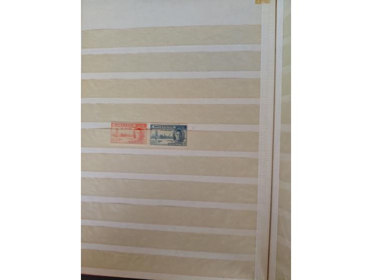 1860/1970, used and unused lot of mostly older material in 6 stockbooks