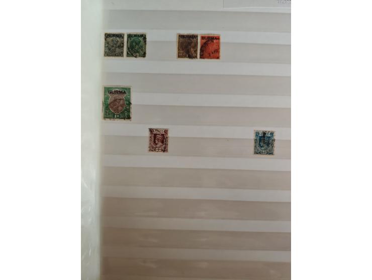 1860/1970, used and unused lot of mostly older material in 6 stockbooks