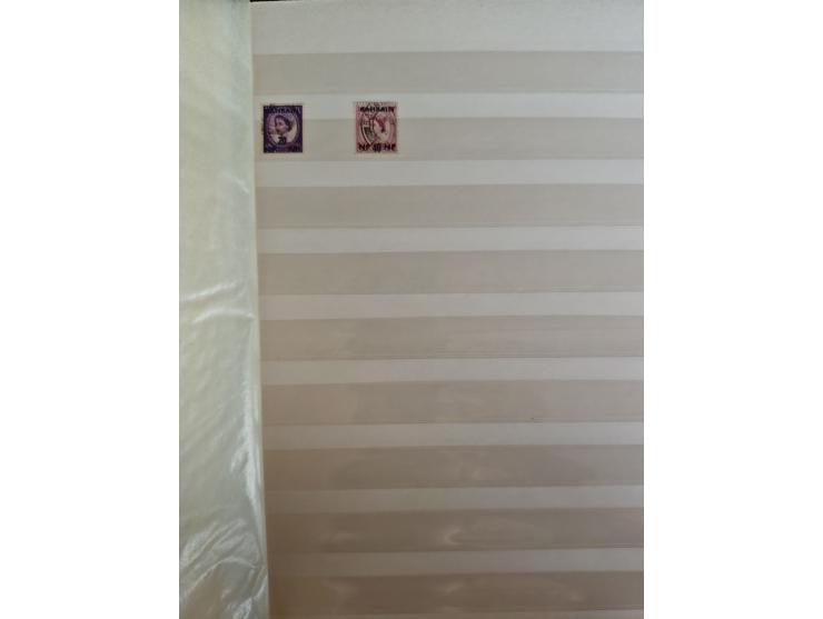 1860/1970, used and unused lot of mostly older material in 6 stockbooks