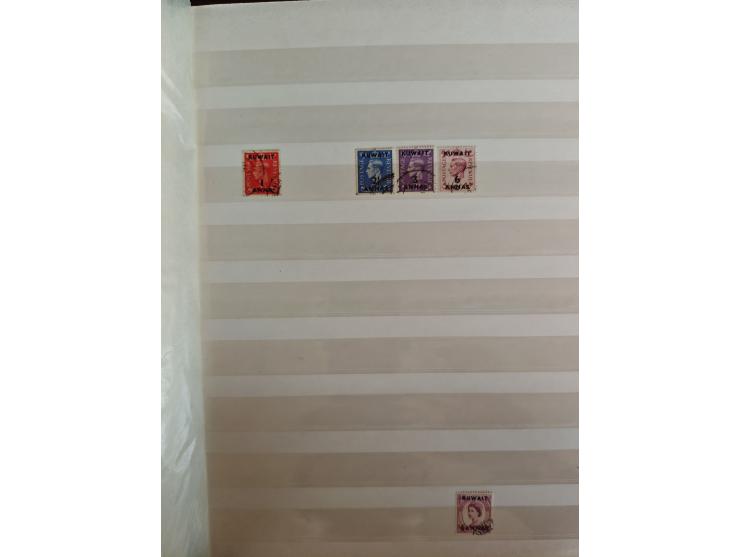 1860/1970, used and unused lot of mostly older material in 6 stockbooks