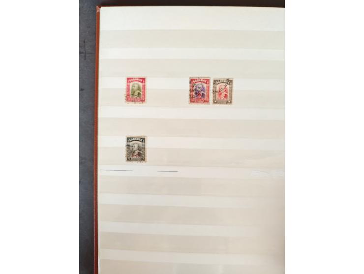 1860/1970, used and unused lot of mostly older material in 6 stockbooks