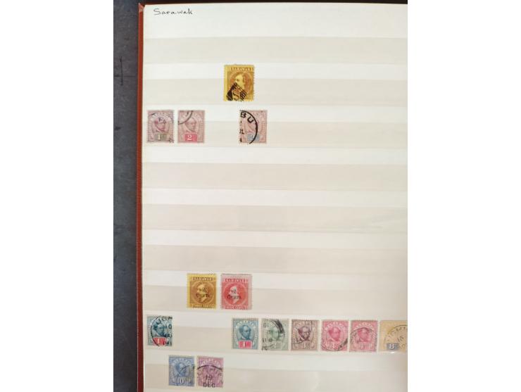 1860/1970, used and unused lot of mostly older material in 6 stockbooks